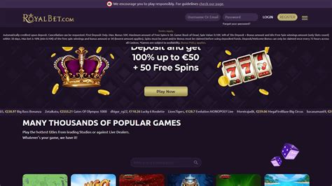 RoyalBet Casino : UK Online Casino .